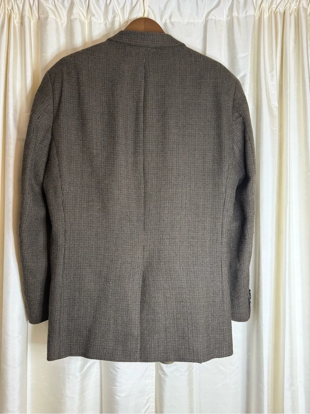 Ralph Lauren 100% Wool Houndstooth Sports Jacket- 42L